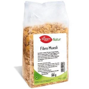 FIBRO MUESLI 500g EL GRANERO INTEGRAL